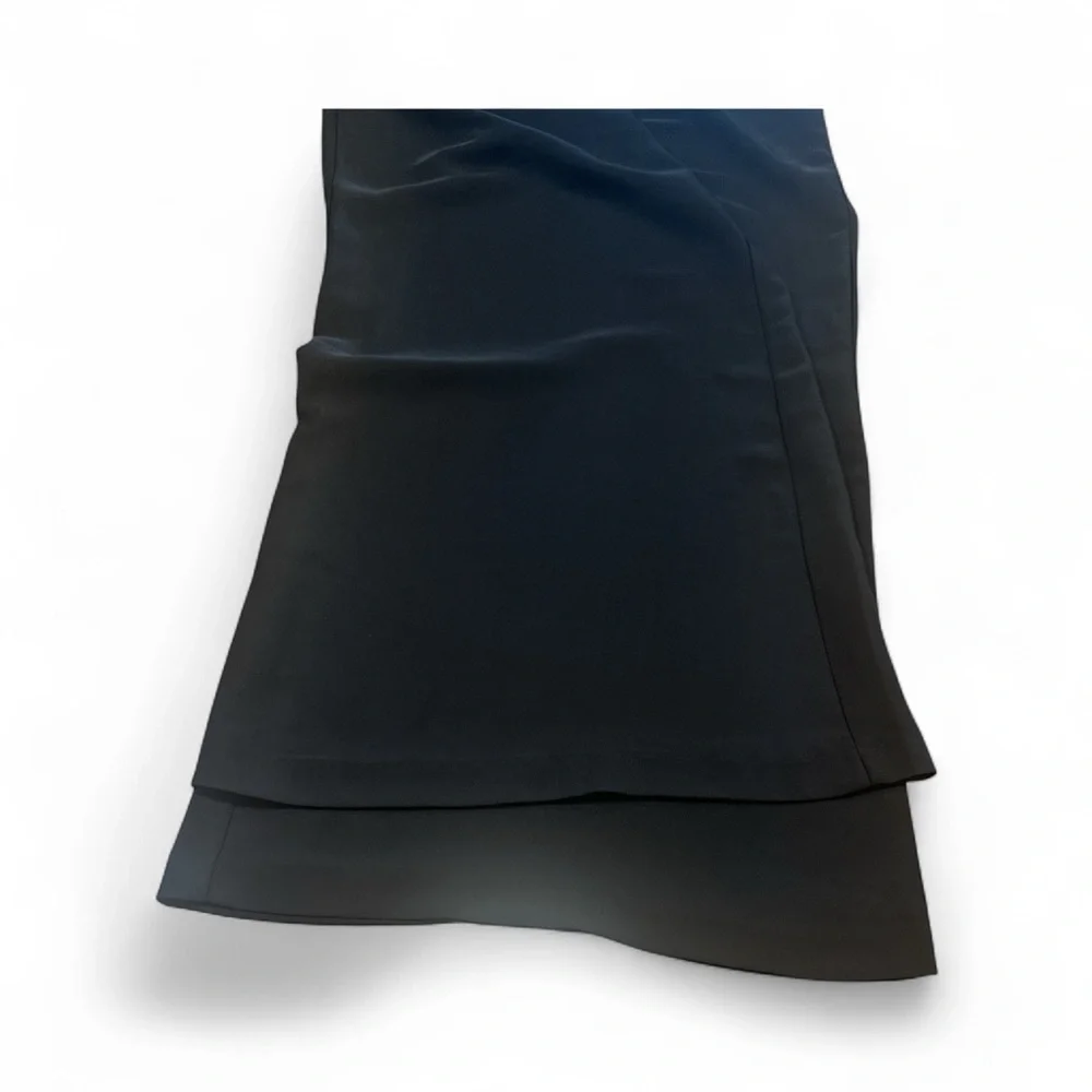 Zenana Wide Leg Pants Size XL Black High Rise Pockets Elastic Waistband At Back - Picture 6 of 12